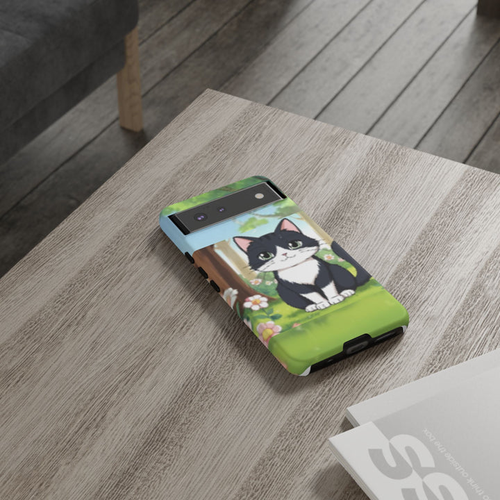 Cute Ai Cat Phone Case - Tough Cases for Animal Lovers