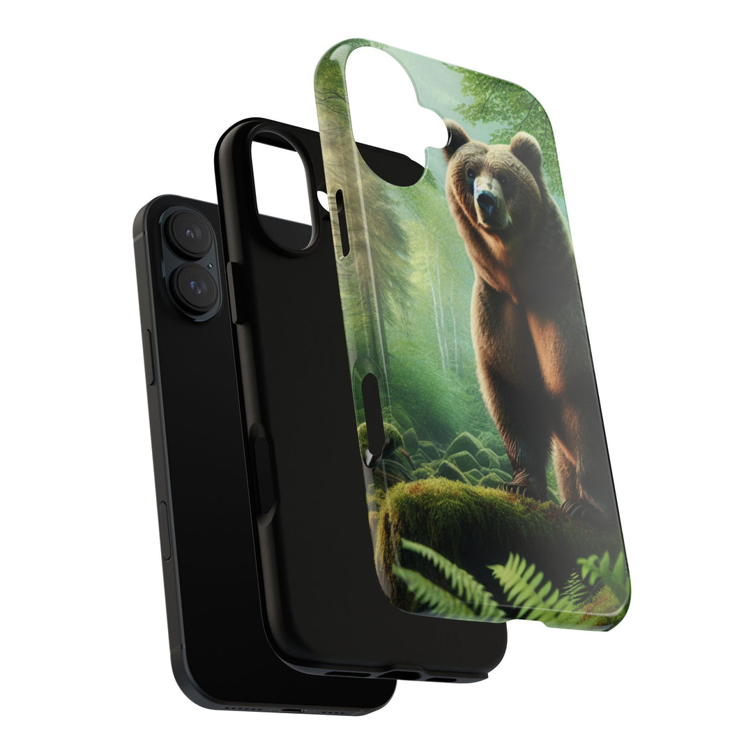 Wildlife Phone Case - Tough Bear Design for Nature Lovers