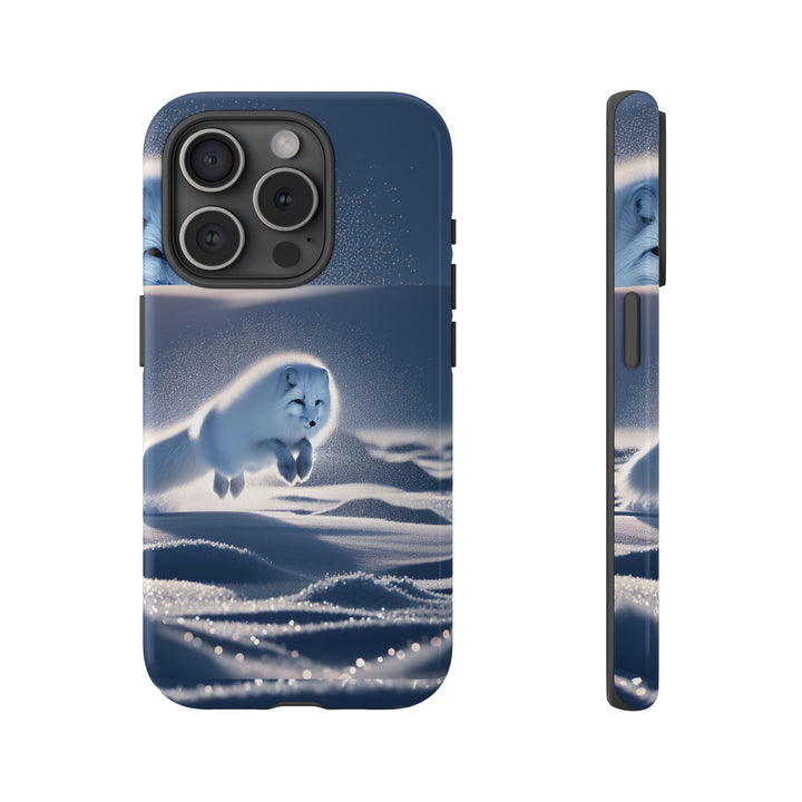 Cute Arctic Fox Phone Case – Tough Protective Cover for Animal Lovers