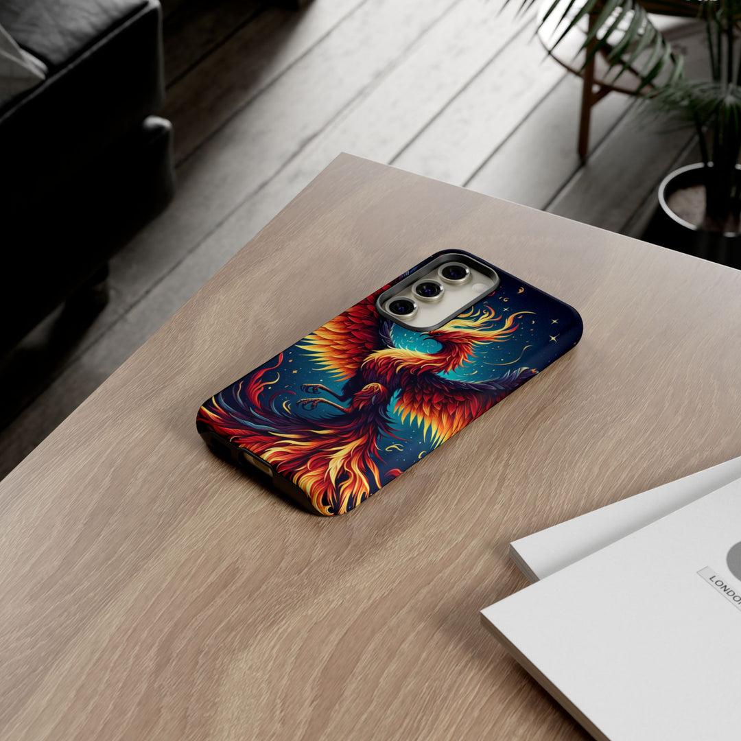 Phoenix Tough Cases - Bold Protective Phone Case with Colorful Firebird Design