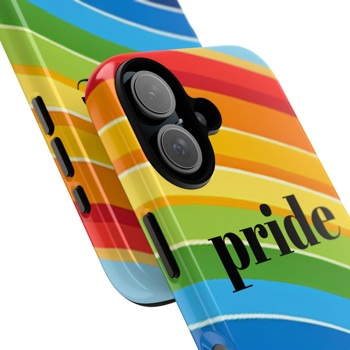 Pride Phone Case - Rainbow Gradient, LGBTQ+ Accessory, Colorful Phone Cover, Unique Gift for Pride Month, Phone Protection