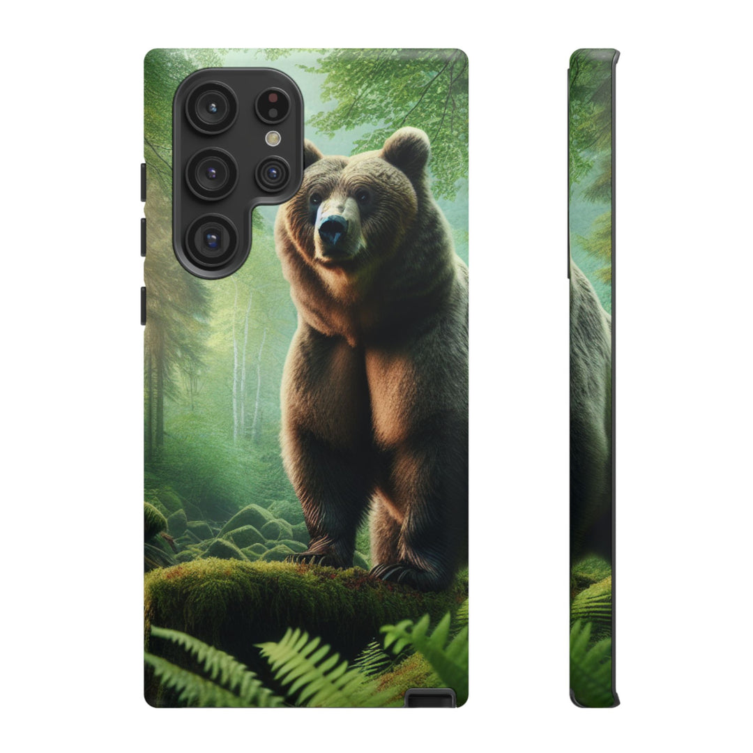 Wildlife Phone Case - Tough Bear Design for Nature Lovers