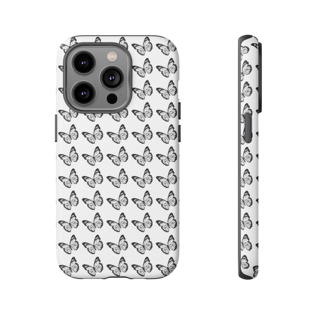 Butterfly Phone Case - Elegant Tough Case for Nature Lovers