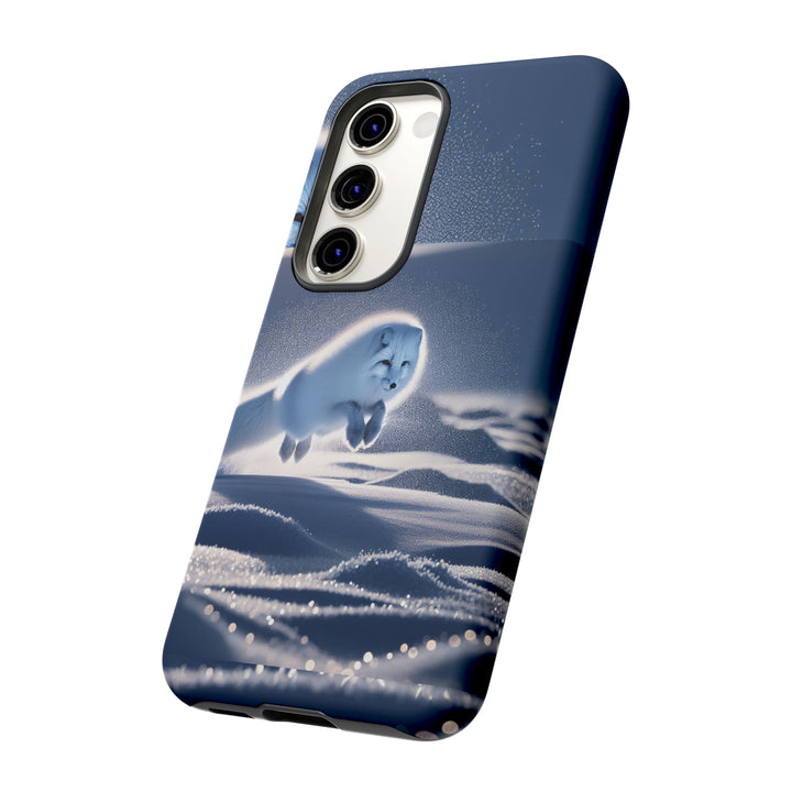 Cute Arctic Fox Phone Case – Tough Protective Cover for Animal Lovers