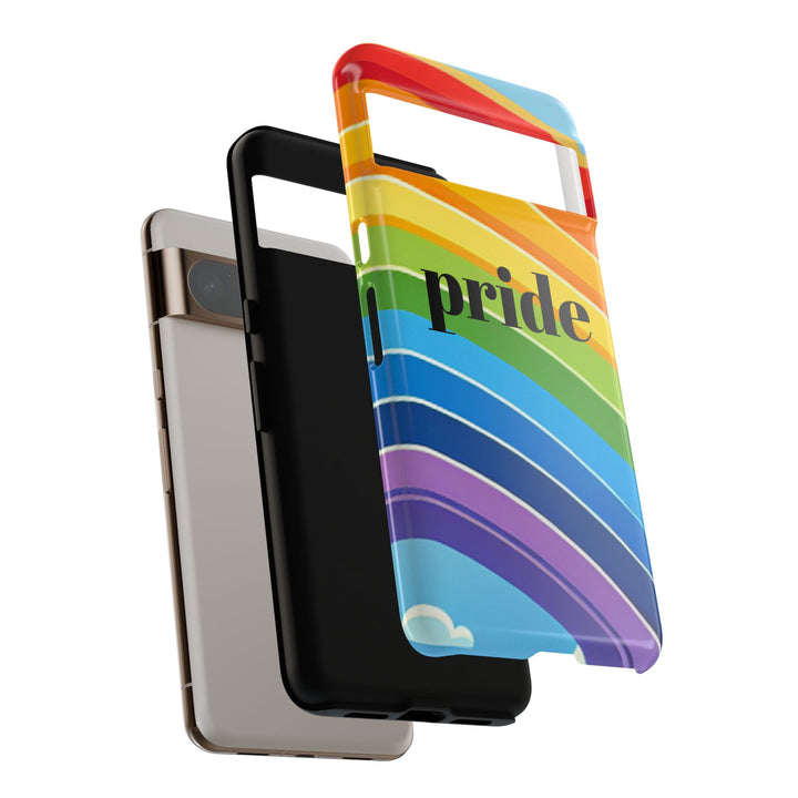 Pride Phone Case - Rainbow Gradient, LGBTQ+ Accessory, Colorful Phone Cover, Unique Gift for Pride Month, Phone Protection