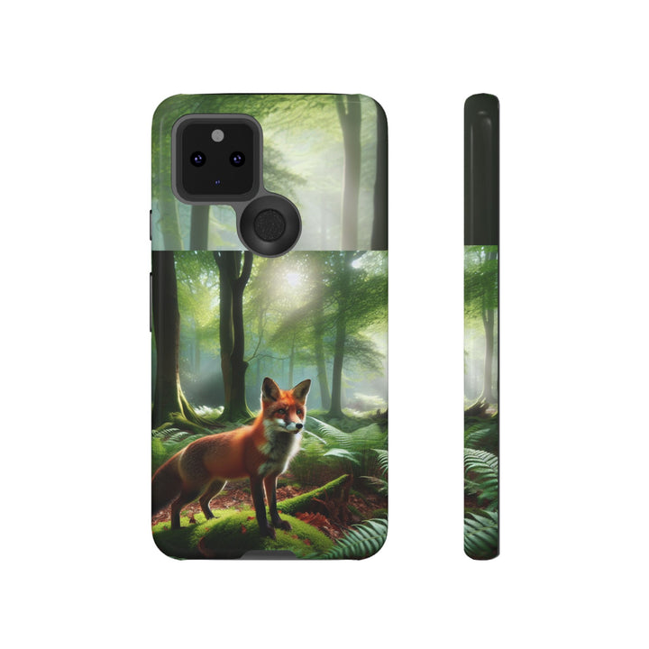 Nature-Inspired Tough Case with Fox Design
