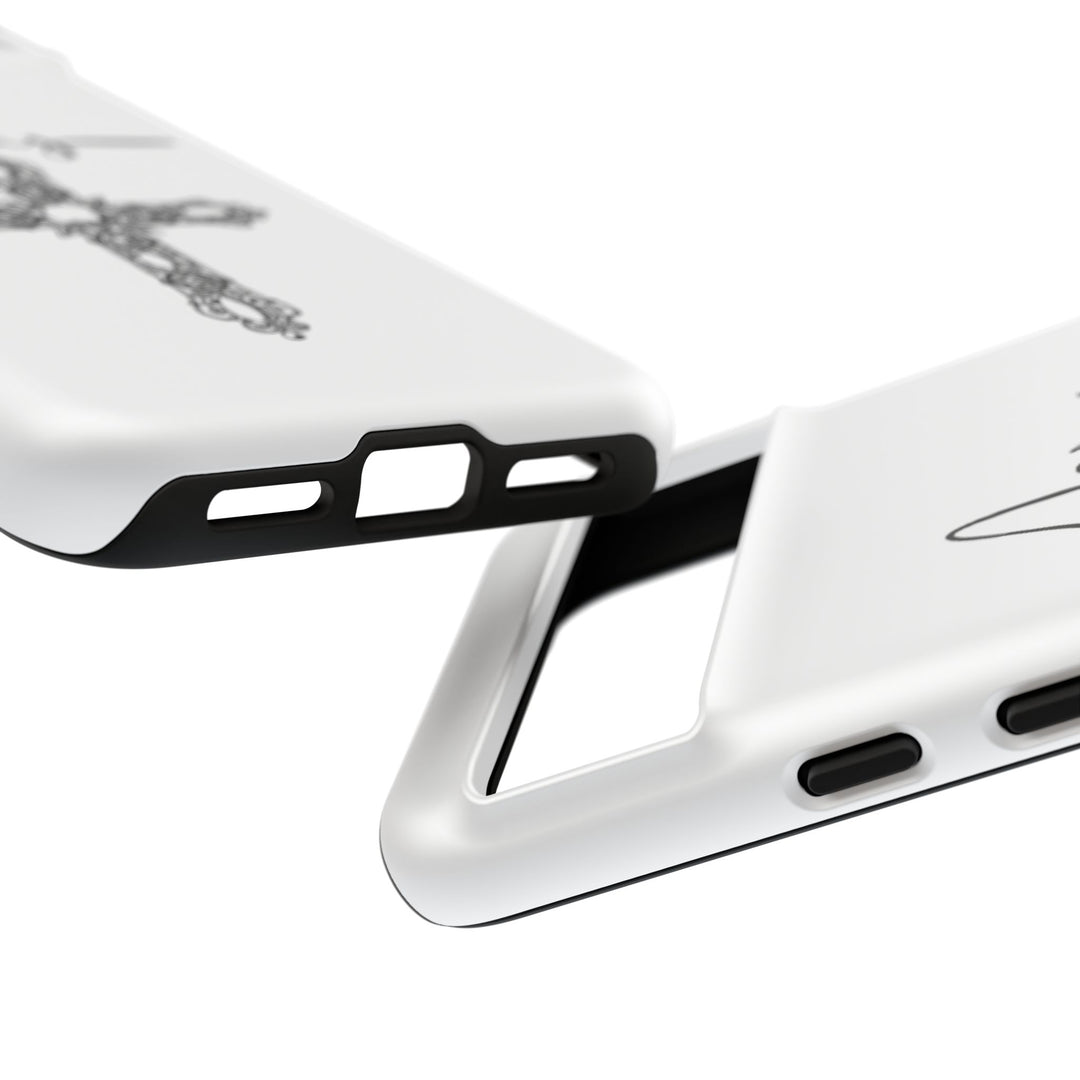 Stylish Tough Case with Jesus Design - Faith-Inspired Phone Cover, Christian Gift, Custom Phone Accessory, Unique Cell Phone Case