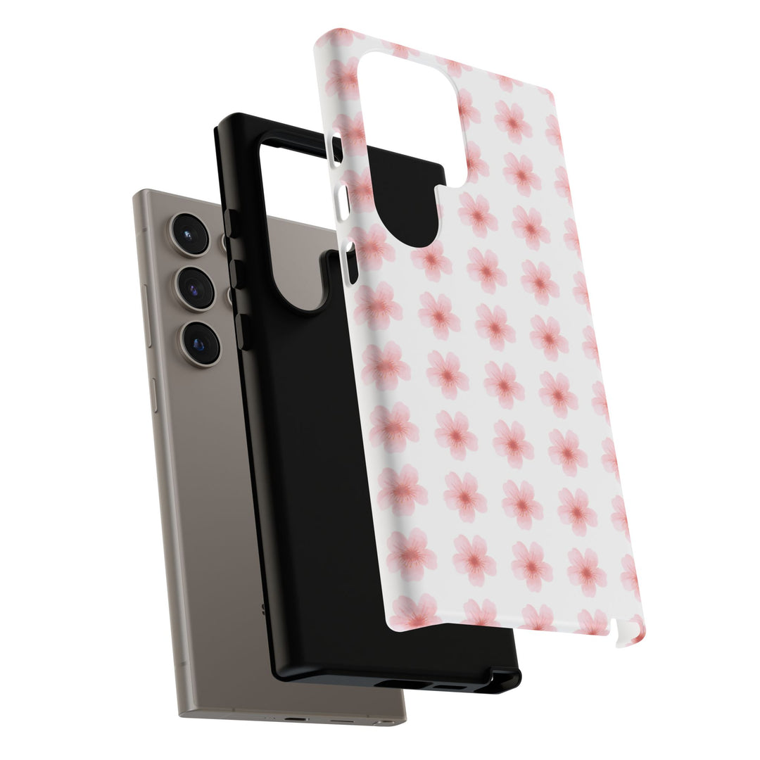 Cherry Blossom Tough Phone Case - Floral Design for Spring & Summer