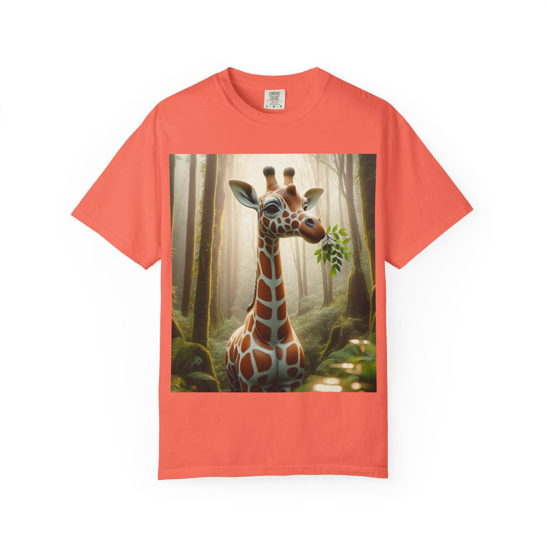 Playful Giraffe Unisex T-Shirt - Nature-Inspired Graphic Tee