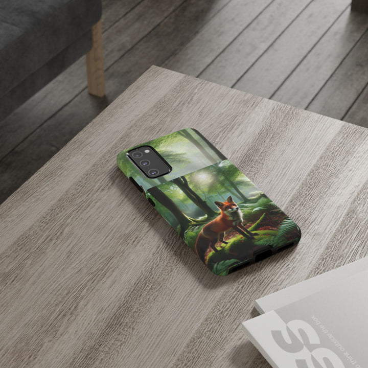 Nature-Inspired Tough Case with Fox Design