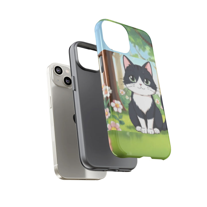 Cute Ai Cat Phone Case - Tough Cases for Animal Lovers