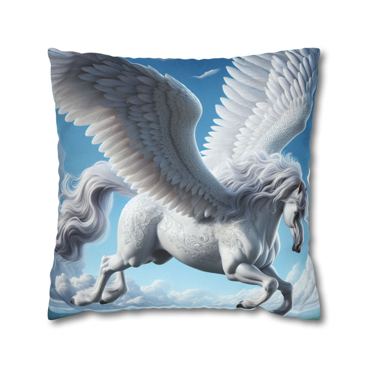 Majestic Pegasus Decorative Pillowcase - Cozy Home Décor, Fantasy Gift, Dreamy Bedroom, Unique Living Room Accent, Whimsical Art