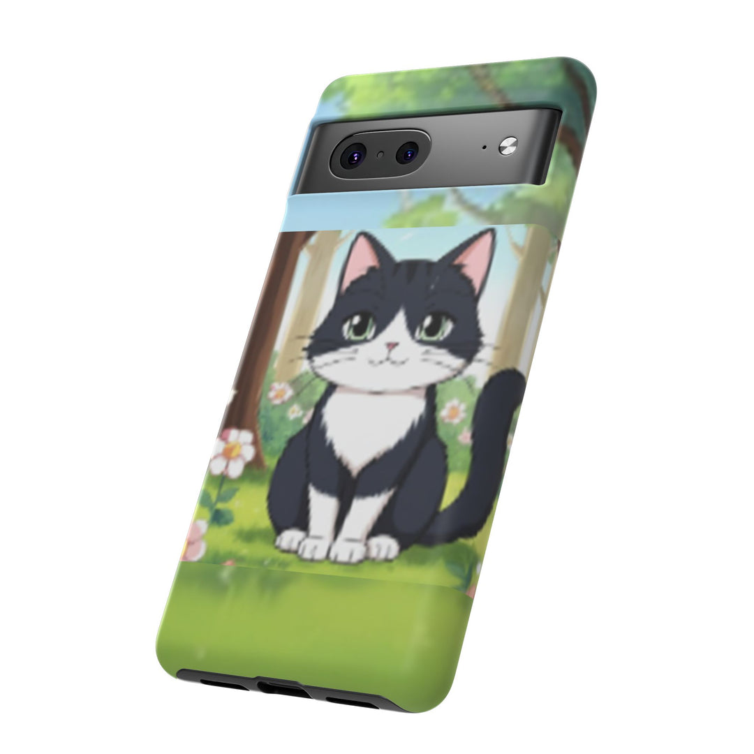 Cute Ai Cat Phone Case - Tough Cases for Animal Lovers