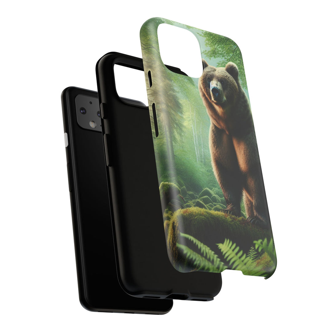 Wildlife Phone Case - Tough Bear Design for Nature Lovers