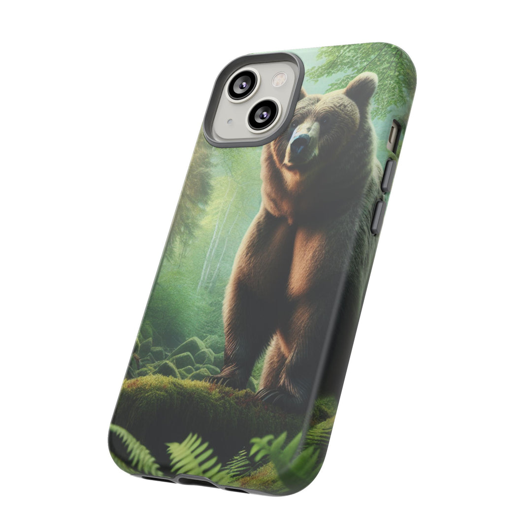 Wildlife Phone Case - Tough Bear Design for Nature Lovers