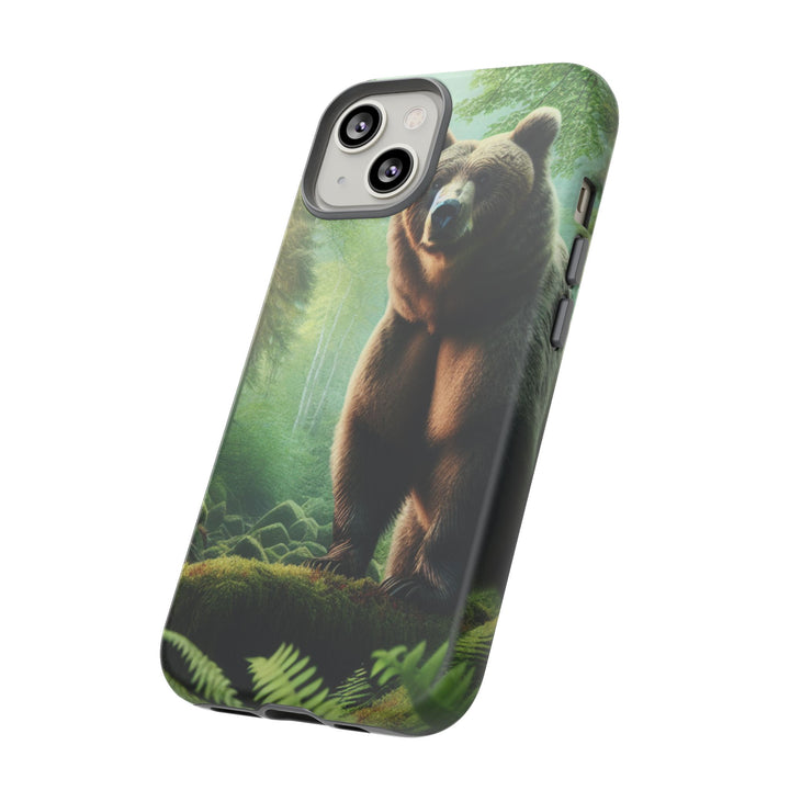 Wildlife Phone Case - Tough Bear Design for Nature Lovers