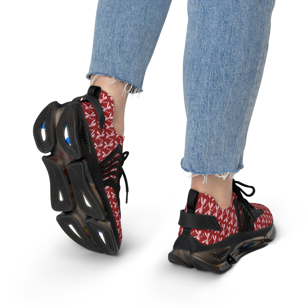 Stylish Women's Mesh Sneakers with Colorful Design