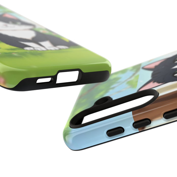 Cute Ai Cat Phone Case - Tough Cases for Animal Lovers