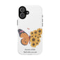 Butterfly & Sunflower Phone Case - "Secrets of Life" Design