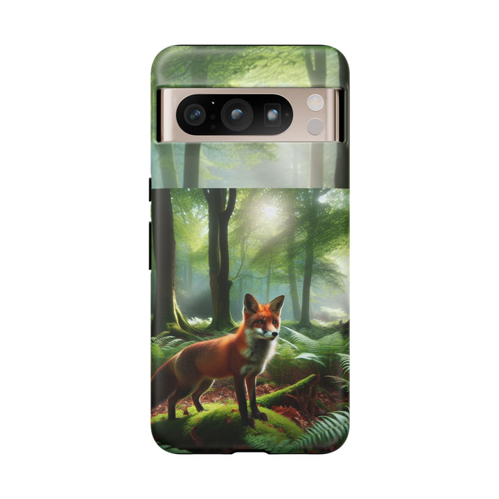 Nature-Inspired Tough Case with Fox Design