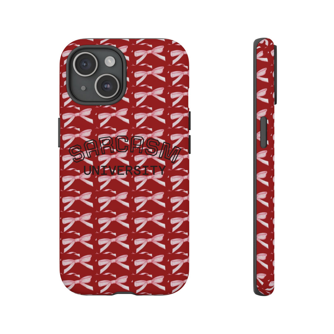Sarcasm University Phone Case - Tough & Stylish Accessory for Sarcasm Lovers