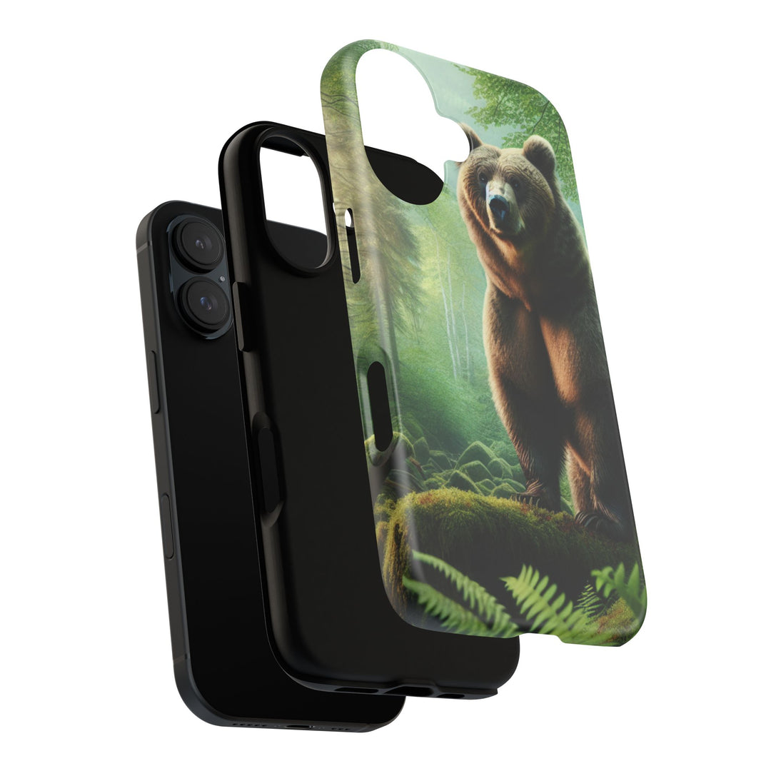 Wildlife Phone Case - Tough Bear Design for Nature Lovers