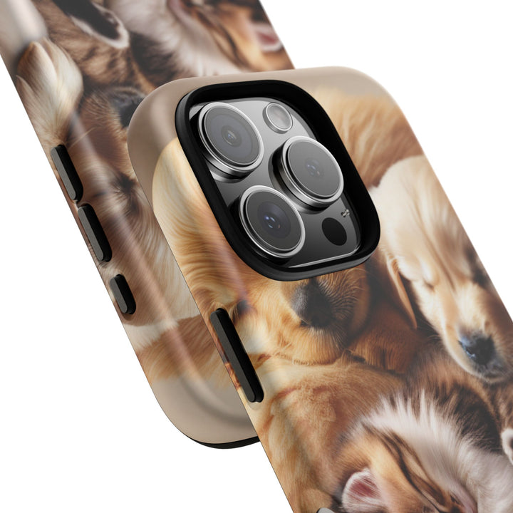 Cute Pets Phone Case - Adorable Dog and Cat Design for Animal Lovers