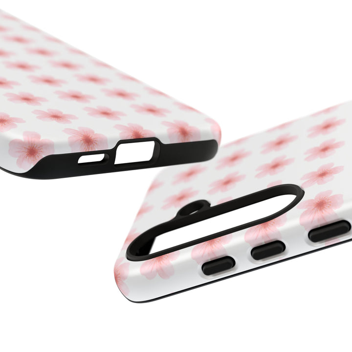 Cherry Blossom Tough Phone Case - Floral Design for Spring & Summer