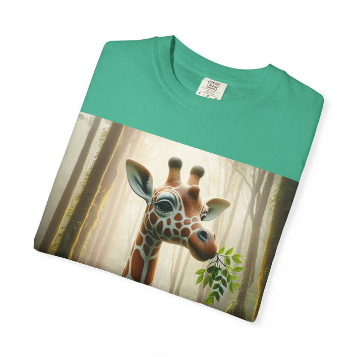 Playful Giraffe Unisex T-Shirt - Nature-Inspired Graphic Tee