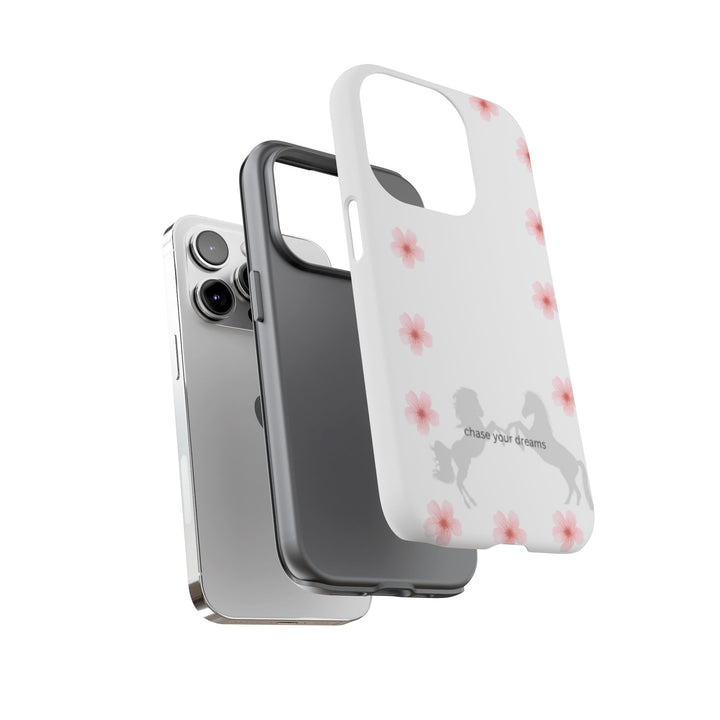 Chase Your Dreams Floral Phone Case