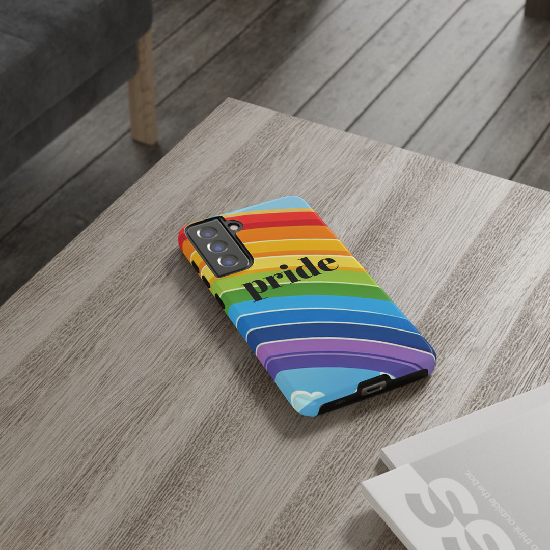 Pride Phone Case - Rainbow Gradient, LGBTQ+ Accessory, Colorful Phone Cover, Unique Gift for Pride Month, Phone Protection