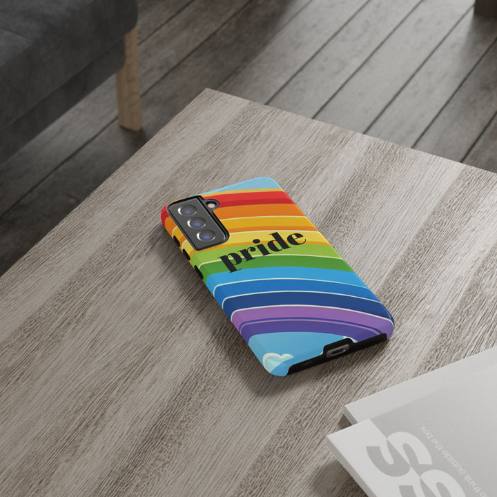 Pride Phone Case - Rainbow Gradient, LGBTQ+ Accessory, Colorful Phone Cover, Unique Gift for Pride Month, Phone Protection