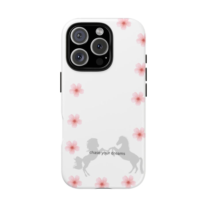 Chase Your Dreams Floral Phone Case