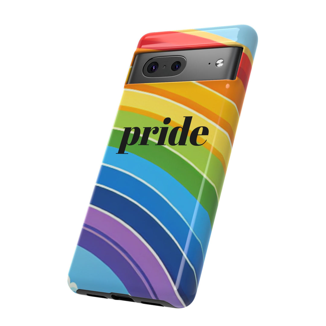 Pride Phone Case - Rainbow Gradient, LGBTQ+ Accessory, Colorful Phone Cover, Unique Gift for Pride Month, Phone Protection