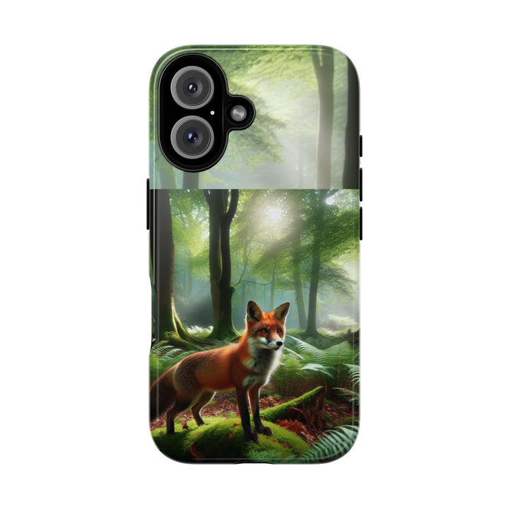 Nature-Inspired Tough Case with Fox Design