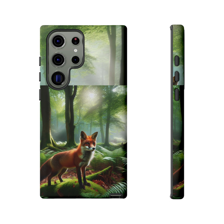 Nature-Inspired Tough Case with Fox Design