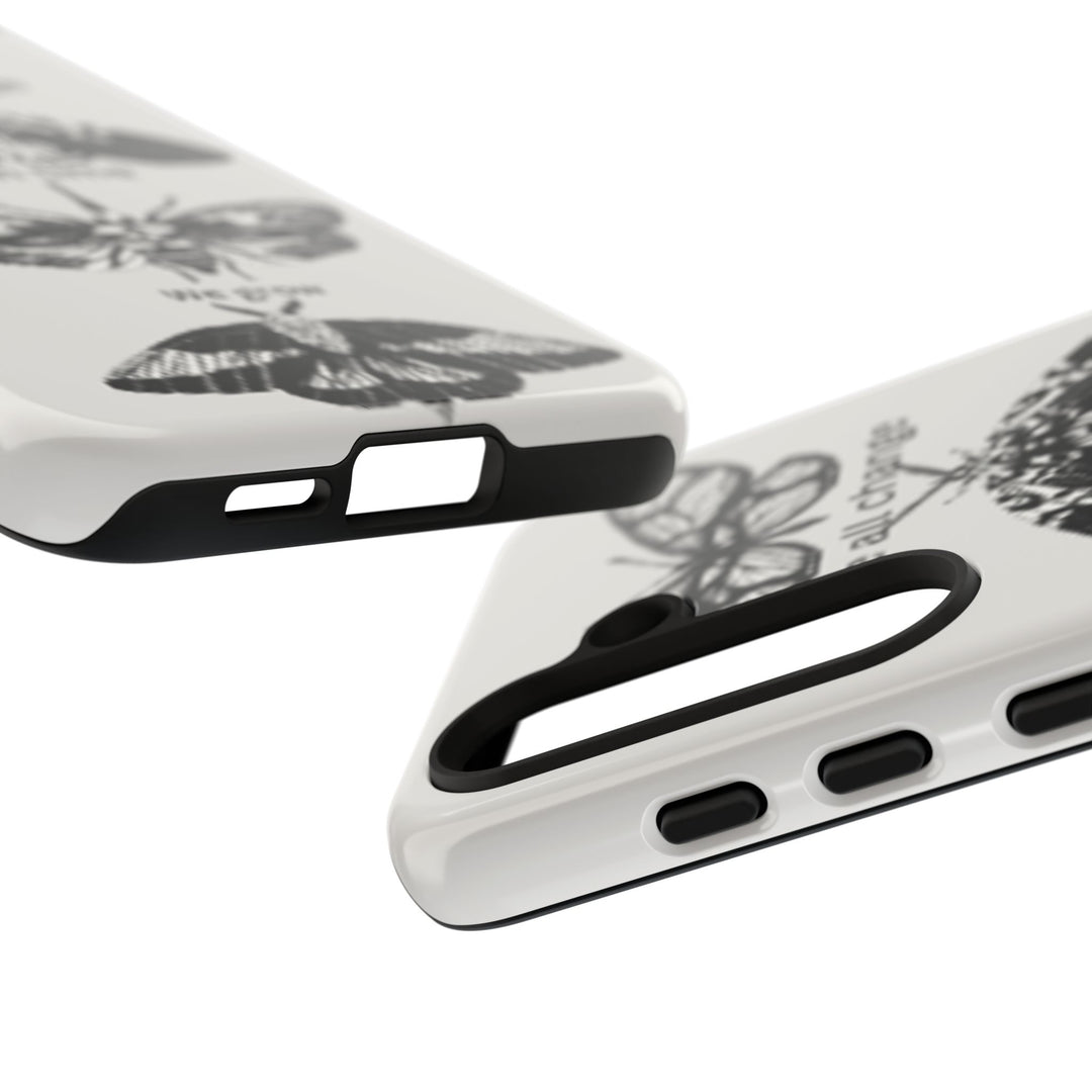 Inspirational Phone Case - We All Change With Time - Tough Cases for Nature Lovers