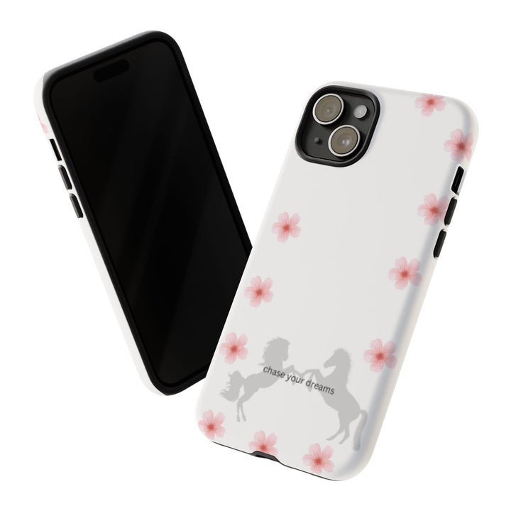Chase Your Dreams Floral Phone Case