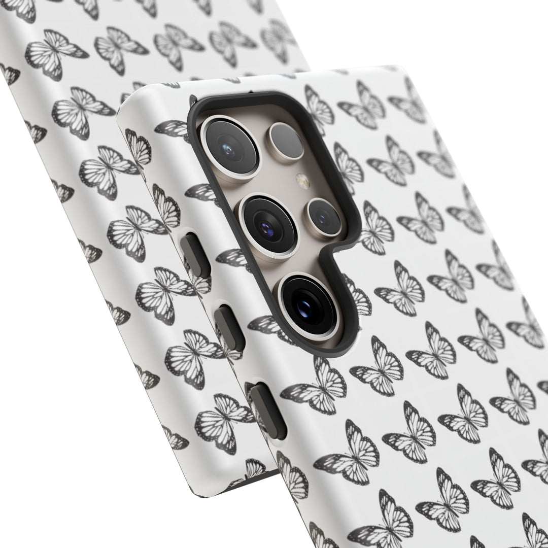 Butterfly Phone Case - Elegant Tough Case for Nature Lovers