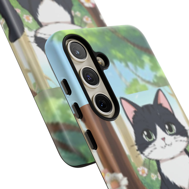 Cute Ai Cat Phone Case - Tough Cases for Animal Lovers