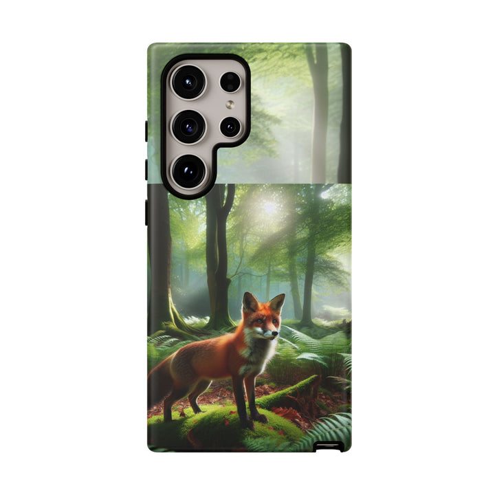 Nature-Inspired Tough Case with Fox Design
