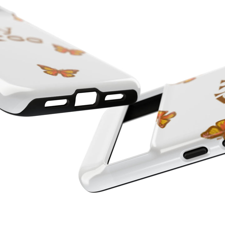 Stylish Phone Case | 'Fly Free' Butterfly Design | Unique Tough Cases