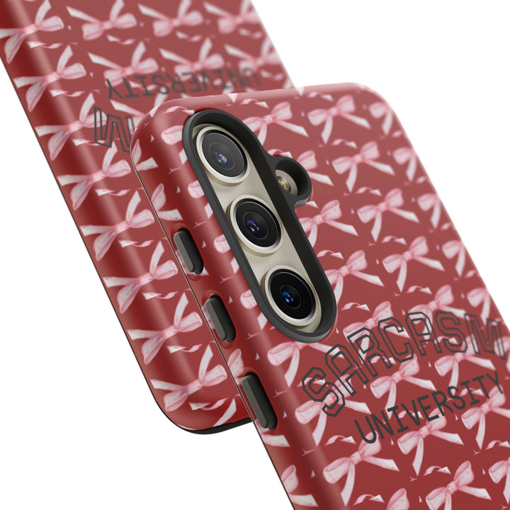 Sarcasm University Phone Case - Tough & Stylish Accessory for Sarcasm Lovers