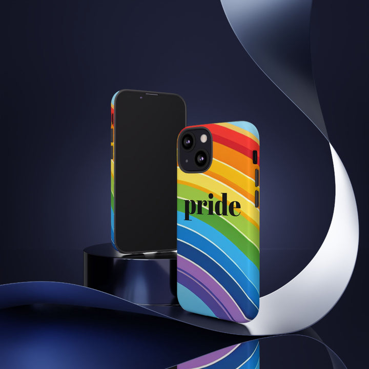 Pride Phone Case - Rainbow Gradient, LGBTQ+ Accessory, Colorful Phone Cover, Unique Gift for Pride Month, Phone Protection