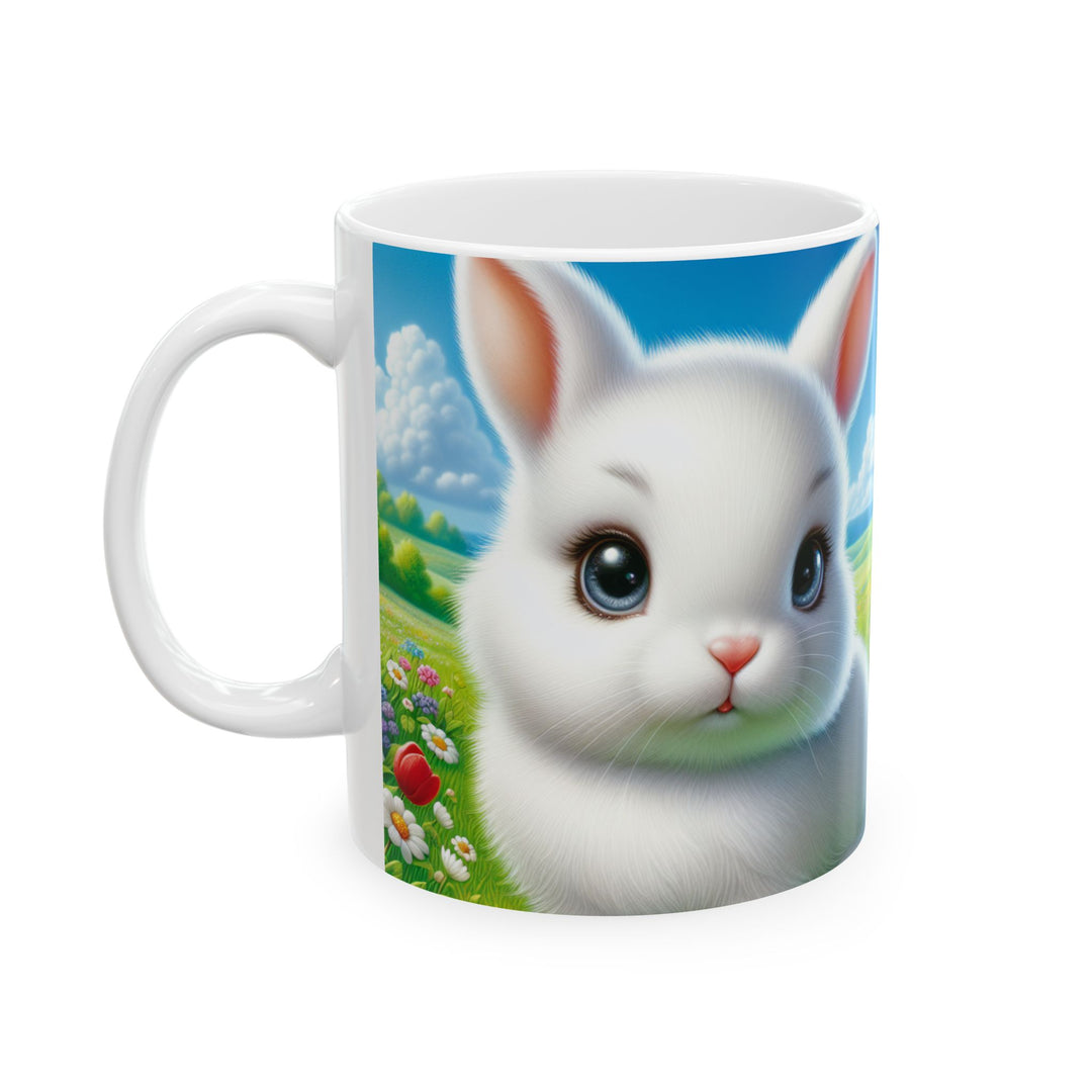 Cute Bunny Ceramic Mug - Perfect Gift for Spring & Easter