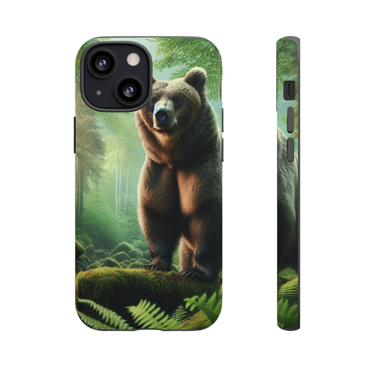 Wildlife Phone Case - Tough Bear Design for Nature Lovers