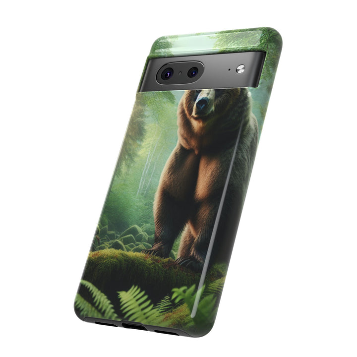 Wildlife Phone Case - Tough Bear Design for Nature Lovers
