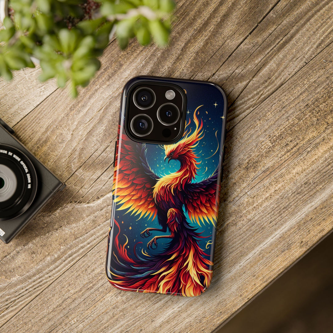 Phoenix Tough Cases - Bold Protective Phone Case with Colorful Firebird Design