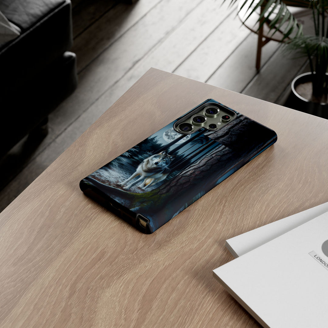 Majestic Wolf Phone Case - Tough Cases for Wildlife Lovers