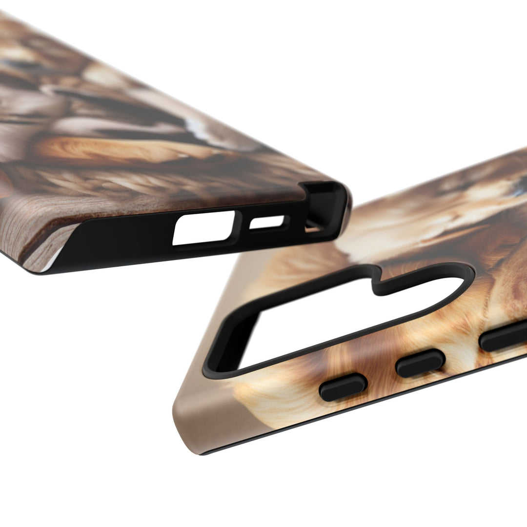 Cute Pets Phone Case - Adorable Puppy and Kitten Design, Animal Lover Gift